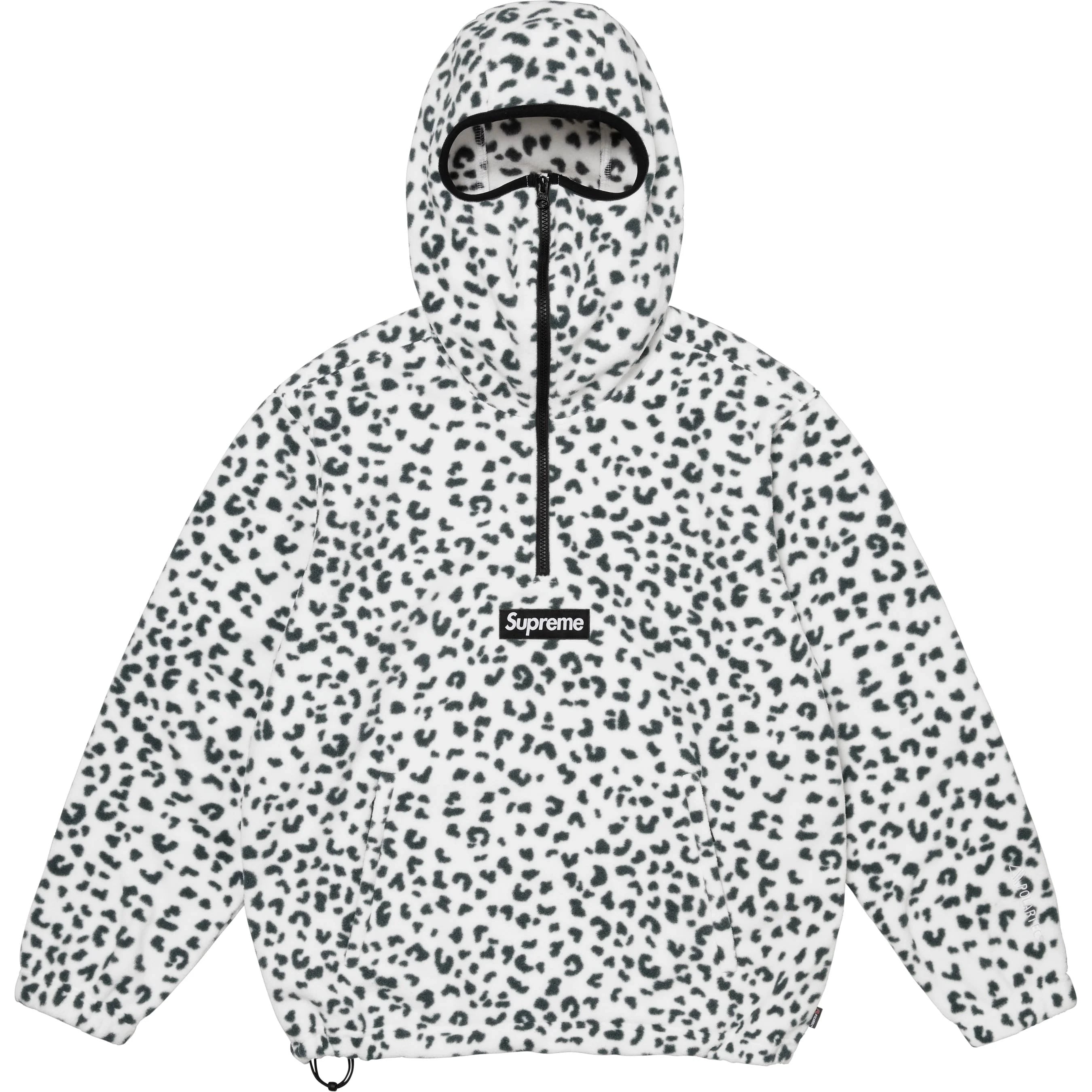 Polartec® Facemask Half Zip Hooded Sweatshirt view 8